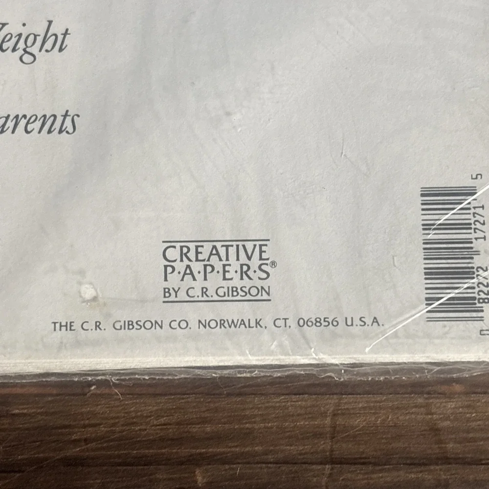 Vintage Baby Birth Announcements (our New Arrival) Gibson Bunnies Lot of 16 New